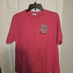 Delta Hot Pink Crewneck Tee
